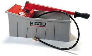 Ridgid Hydrostatic Test Pump